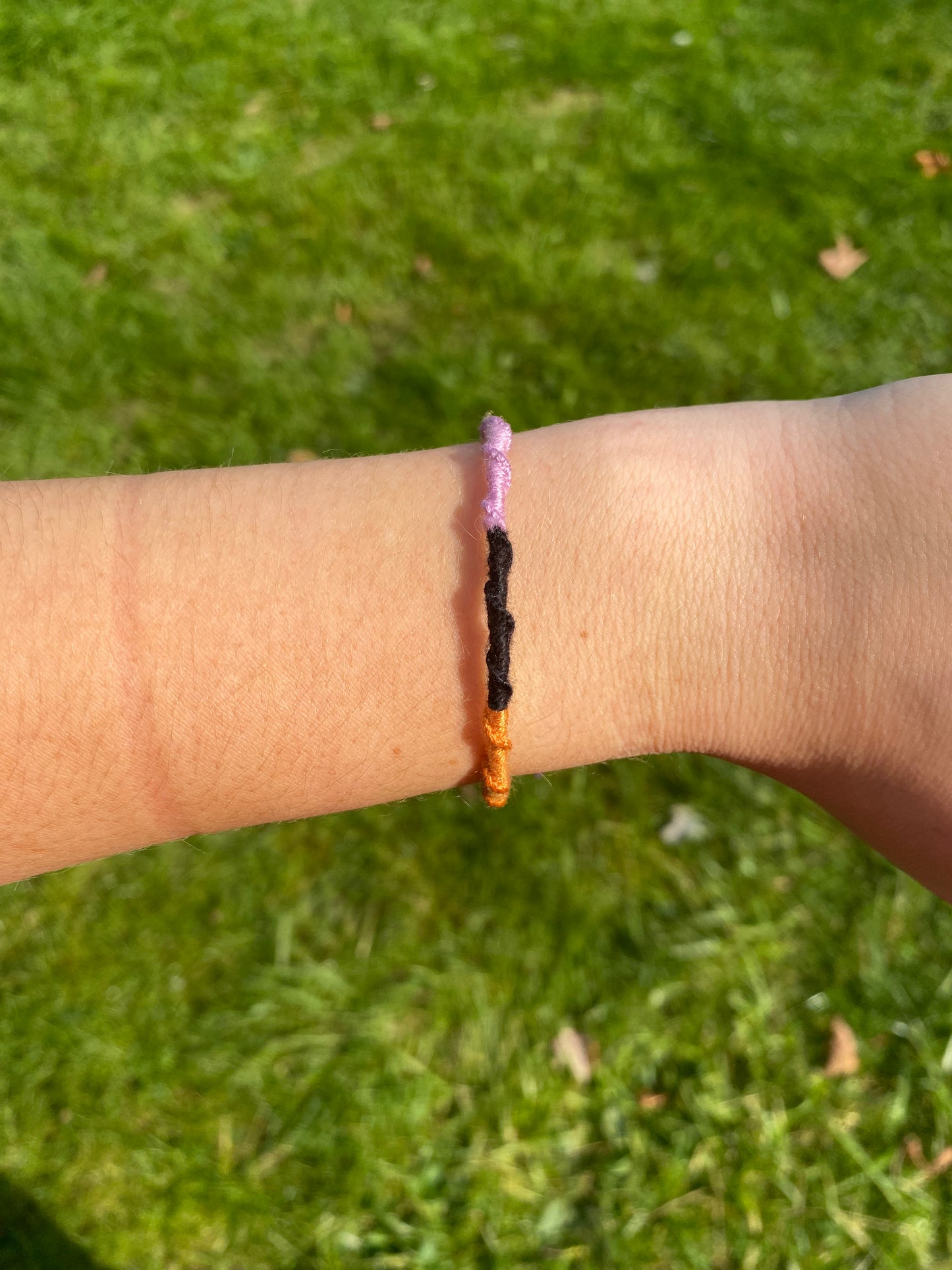 Halloween Rope Bracelet